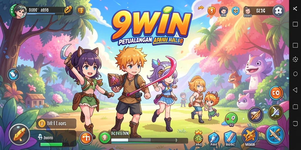 Gameplay 9WIN yang menakjubkan dalam dunia Anime.