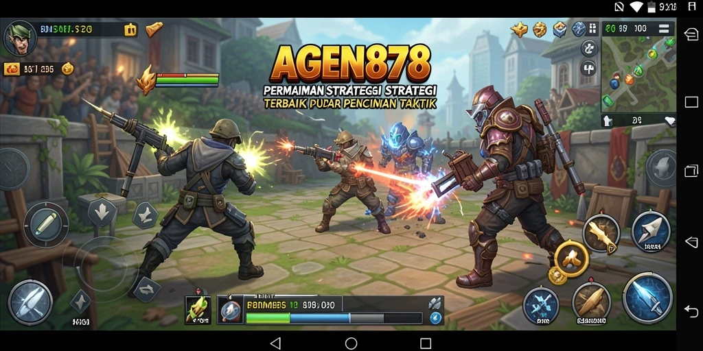 Screenshot gameplay AGEN878 memperlihatkan aksi strategi yang mendebarkan.