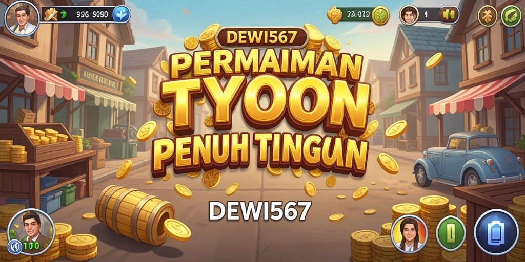 Gameplay Tycoon yang menantang dan menarik di DEWI567.
