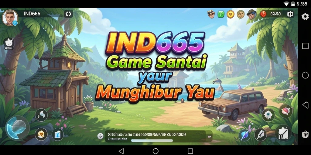 Tampilan gameplay IND666 yang menarik dan penuh warna.