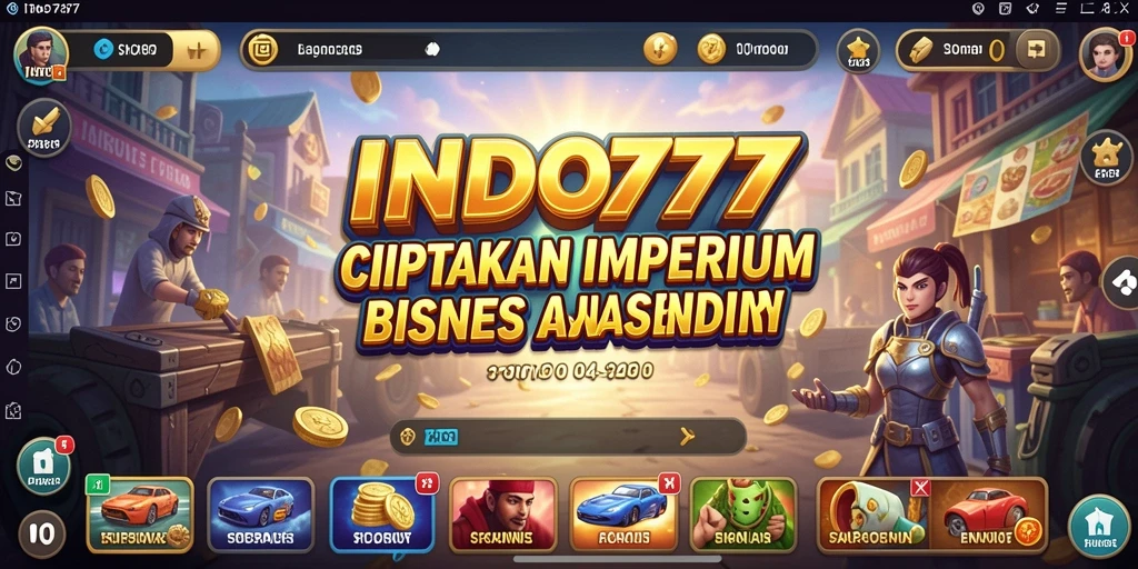 Gameplay mendalam INDO777 dengan visual Tycoon yang menawan.