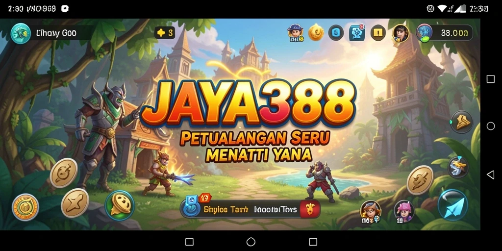 Screenshot menampilkan gameplay seru dalam petualangan JAYA388.