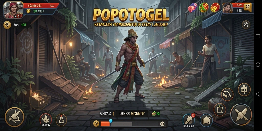 Gameplay menakutkan di dunia kegelapan dan penuh misteri.