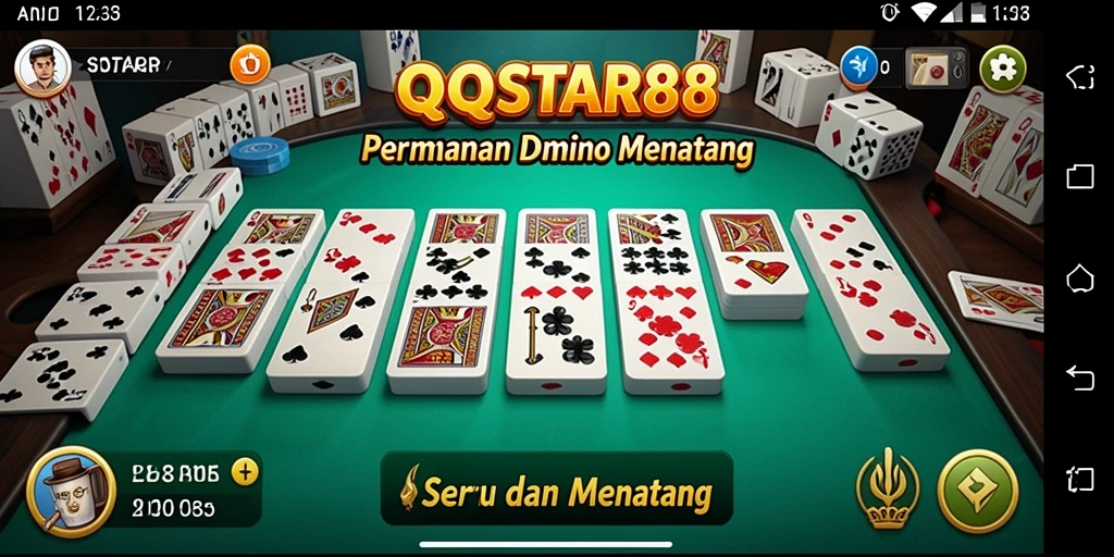 Tampilan gameplay seru dan menantang dari QQSTAR88