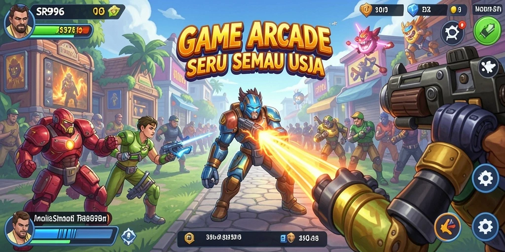 Tampilan gameplay yang seru dan menegangkan dari SR996.