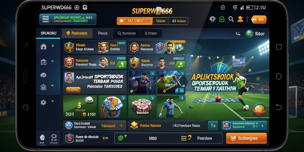 Tampilan gameplay SUPERWD666 yang menarik dengan berbagai pilihan taruhan.